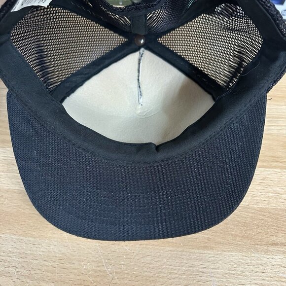 Vintage New York State Police Gold Black Hat Cap Youngan - Picture 5 of 6